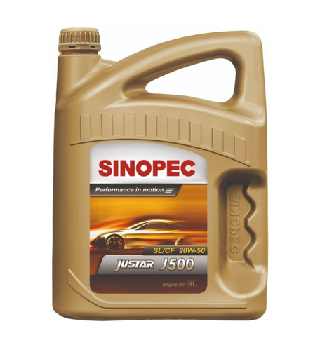 [503010] JUSTAR J500 20W50 (4L)